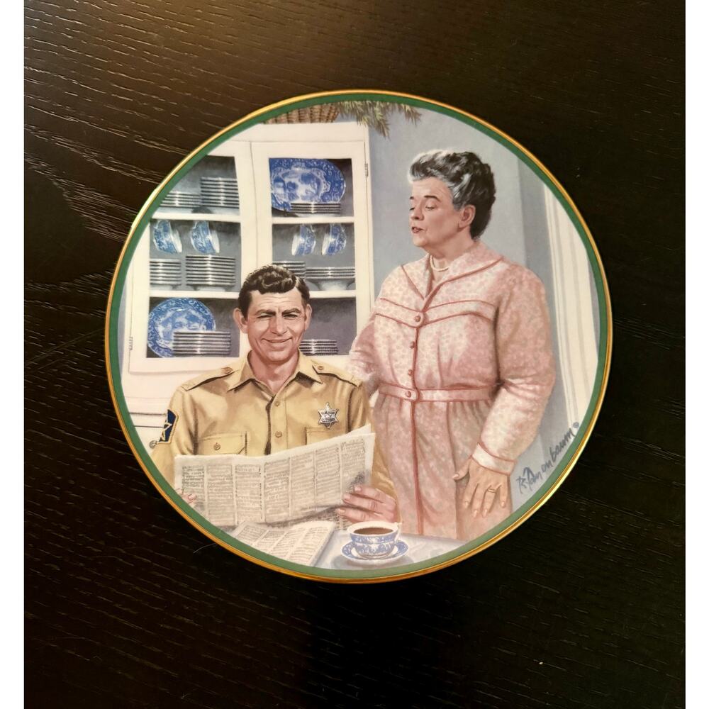 The Andy Griffith Show by HAMILTON Aunt Bee's Kitchen Plate.